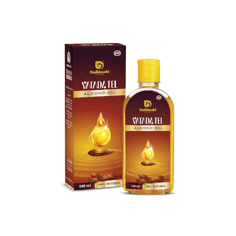 Dwibhashi Vatada Tel Almond Oil, 100 ml-1.webp